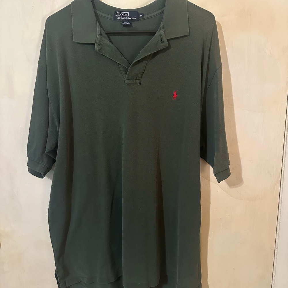 Polo by Ralph Lauren Men's Hunter Green Polo Shirt